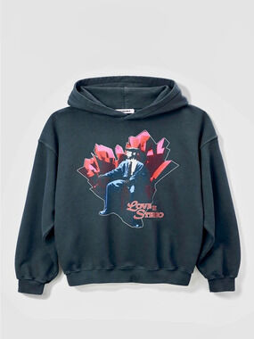 NWOT MAX Love in Stereo Hoodie Graphic Pullover  Sz S
